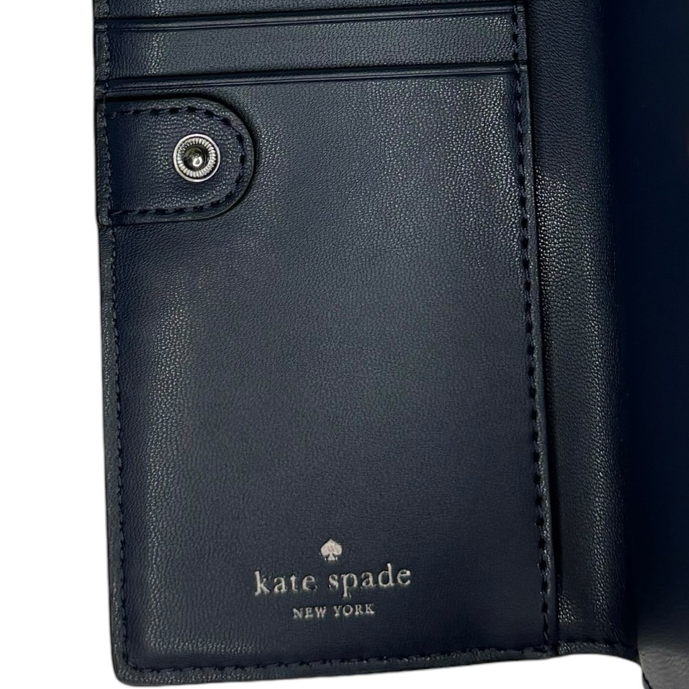 KATE SPADE BRAYLON WALLET PATTERSON DRIVE EMBELLISHED BLAZER BLUE - Picture 11 of 11
